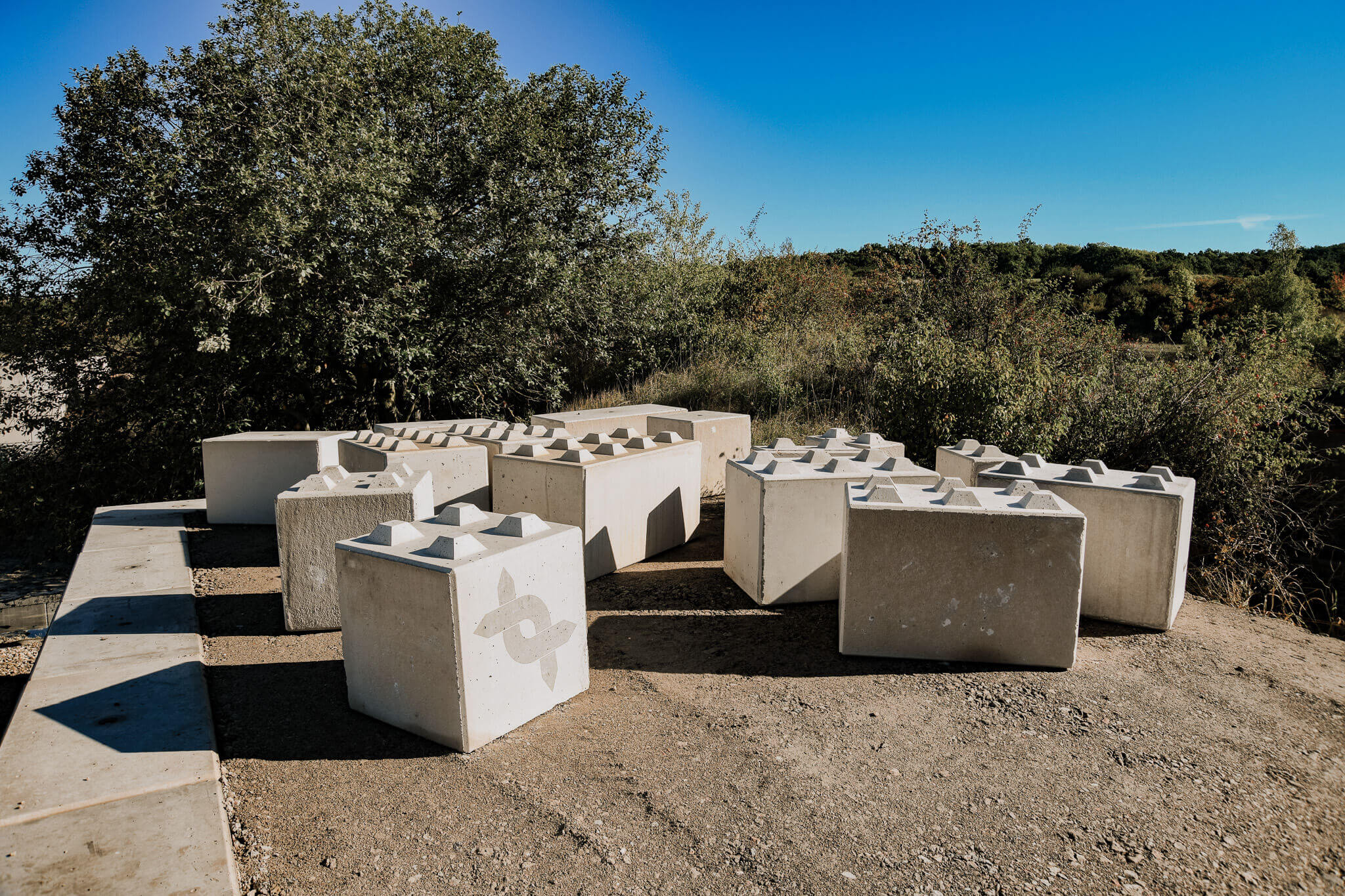 Schneider System R-Betonblöcke