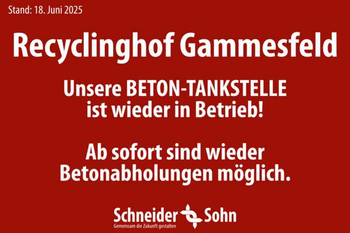Betontankstelle_wieder in Betrieb